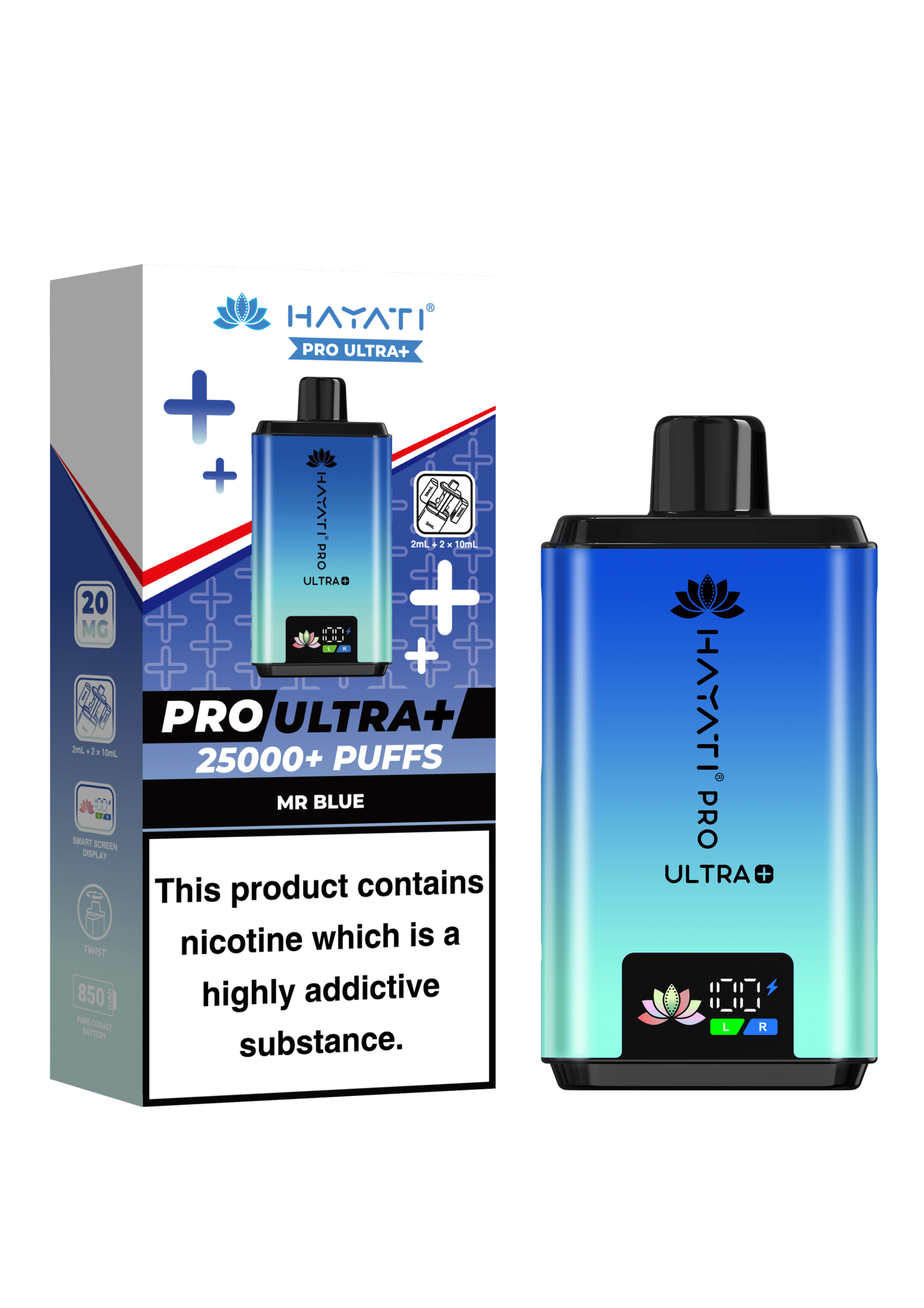 Hayati Pro Ultra+ 25K - Mr Blue - Darwin CBD