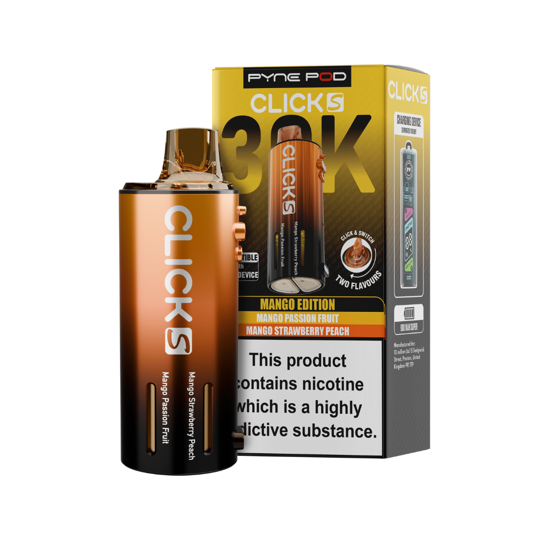 Pyne Click 30K Replacement Pod | Mango Edition